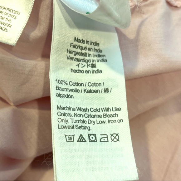 J. CREW PREMIUM WOMEN 12 XL RELAXED FIT SHIRT COTTON BLUSH PINK ROUNDED HEM MINT - Picture 7 of 10